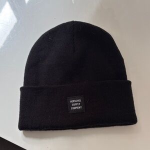Herschel Supply Company Black Cuffed Knit Beanie